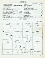 Index Map and Legend, Mitchell County 1960